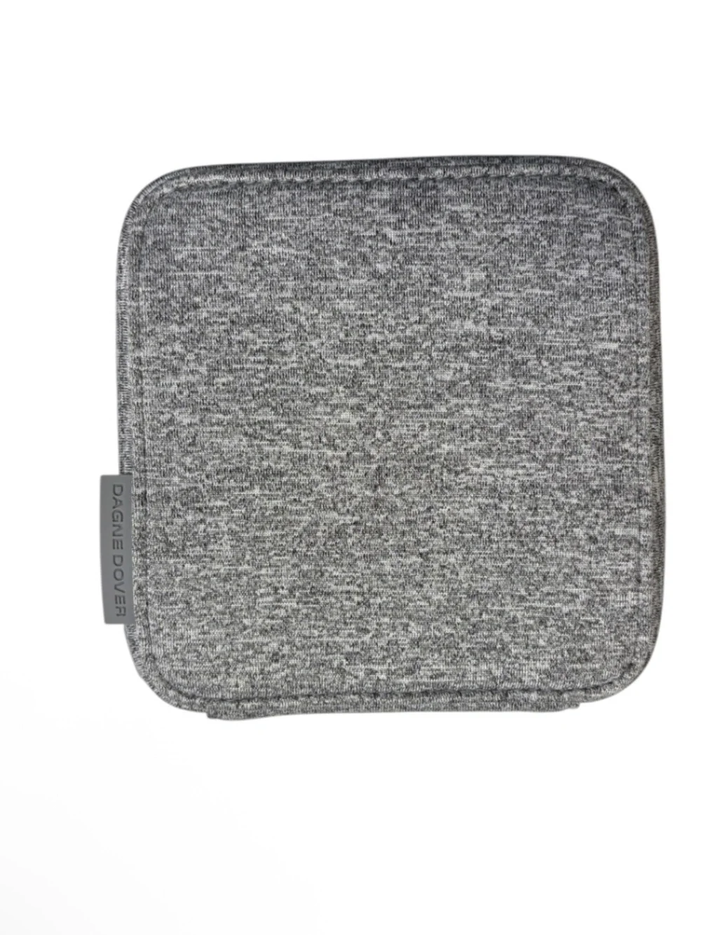 Dagne Dover gray cosmetic case neoprene